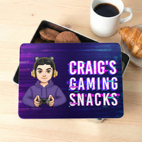 My Gaming Snacks - Personalized Cookie Tin Box