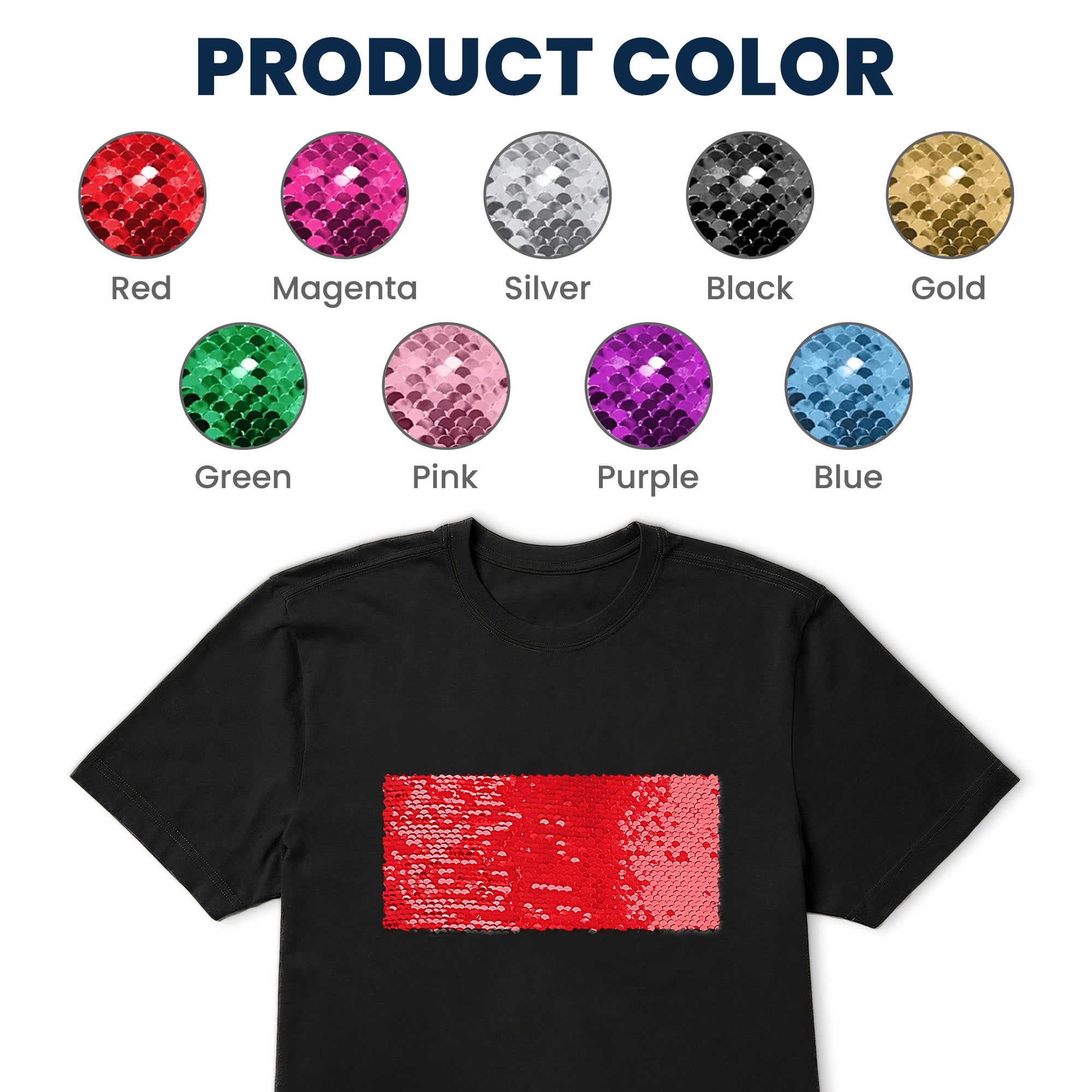 My Girlfriend Is Watching You - Personalized Photo Sequin Shirt