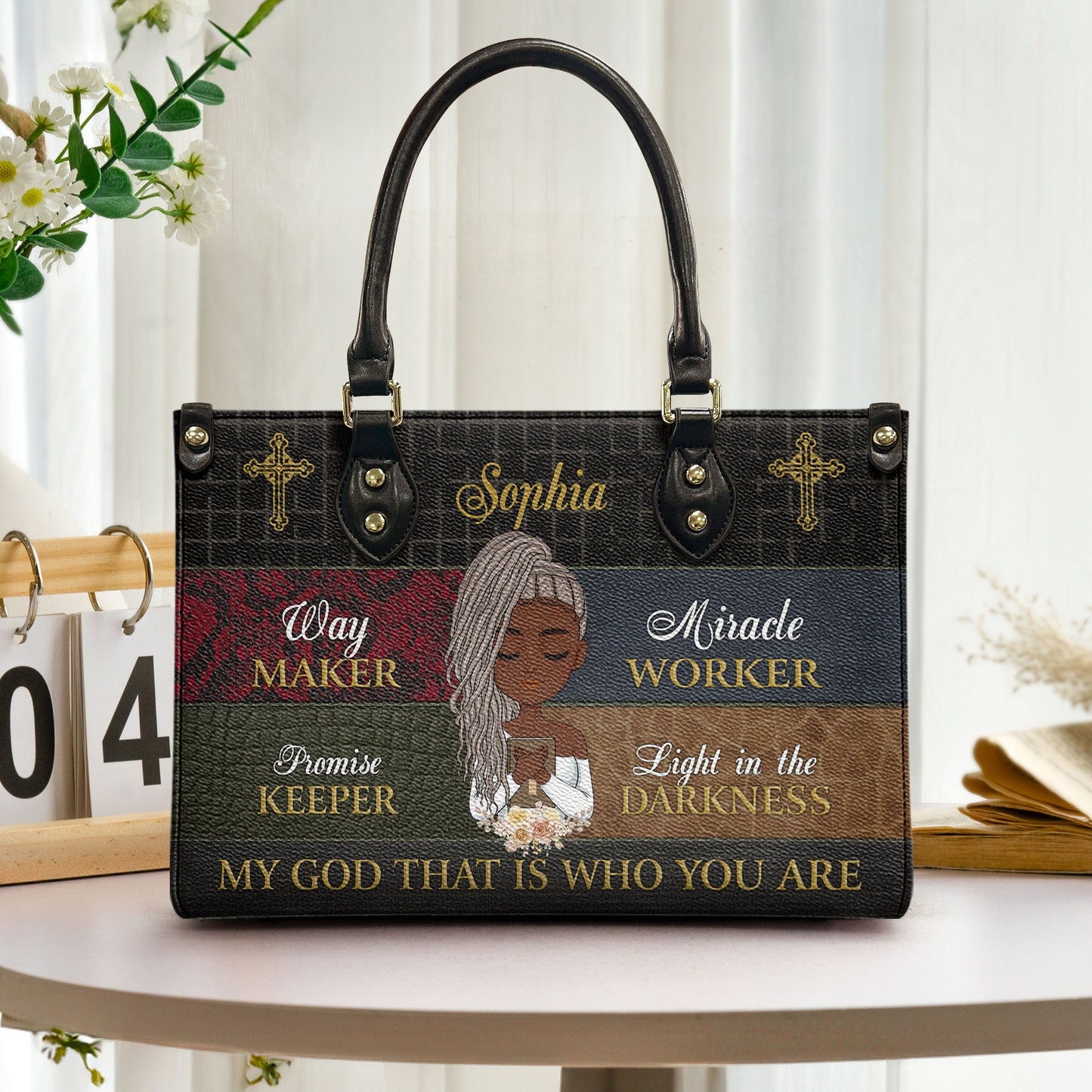 My God That Is Who You Are - Personalized Leather Bag