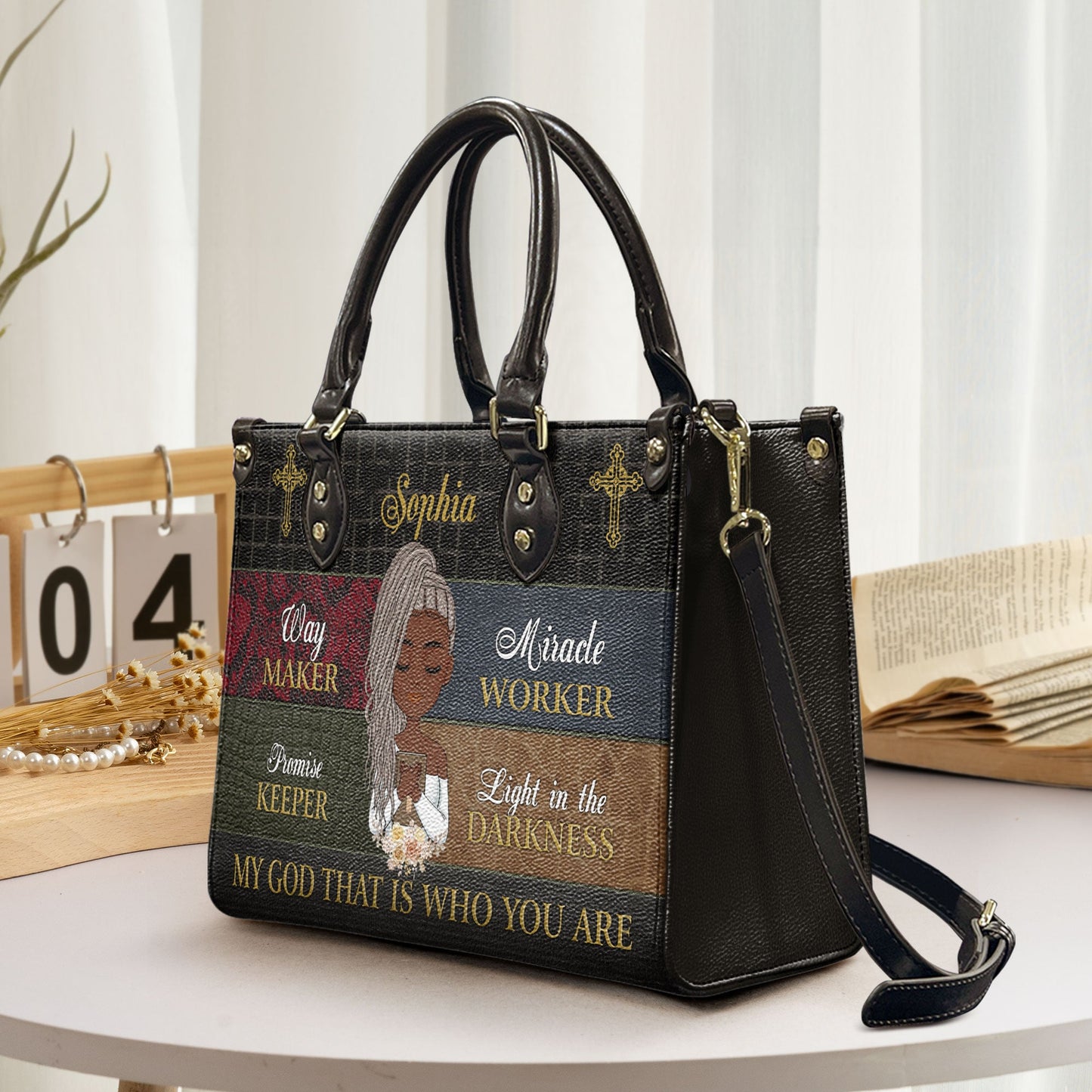 My God That Is Who You Are - Personalized Leather Bag