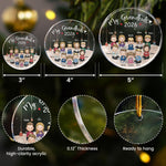 My Grandkids 2026 - Up To 16 Kids - Personalized Grandkid Ornament
