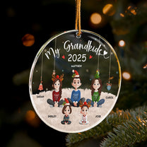 My Grandkids - 3D Style - Personalized Acrylic Ornament