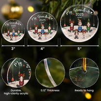 My Grandkids - 3D Style - Personalized Acrylic Ornament