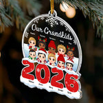 My Grandkids New - Personalized 2026 Shaped Acrylic Ornament
