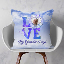 My Guardian Angel - Personalized Photo Pillow (Insert Included)