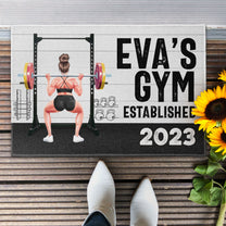 My Gym - Personalized Doormat