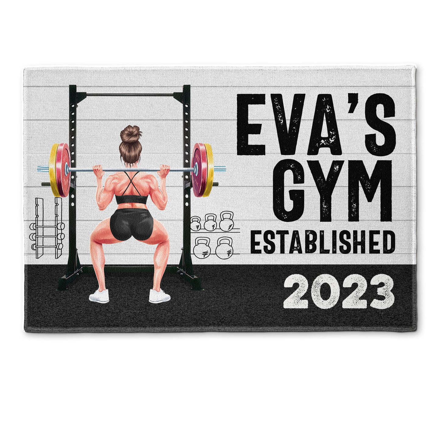 My Gym - Personalized Doormat