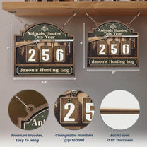 My Hunting Log - Personalized Hunting Tracker