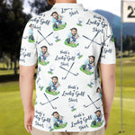 My Lucky Golf Shirt - Personalized Photo Polo Shirt