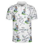 My Lucky Golf Shirt - Personalized Photo Polo Shirt