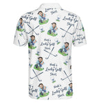 My Lucky Golf Shirt - Personalized Photo Polo Shirt