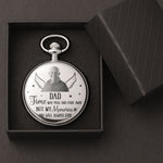 My Memories Of You Will Always Stay - Personalized Photo Pocket Watch