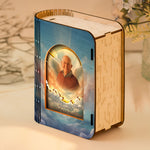 My Mind Still Talks To You - Personalized 3D Wooden Puzzle Photo Night Light
