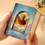 My Mind Still Talks To You - Personalized 3D Wooden Puzzle Photo Night Light