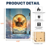 My Mind Still Talks To You - Personalized 3D Wooden Puzzle Photo Night Light