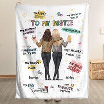 My Partner In Crime - Personalized Blanket