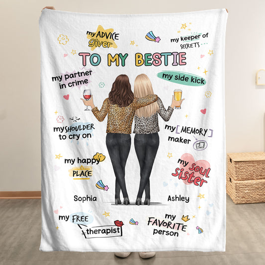 My Partner In Crime - Personalized Blanket