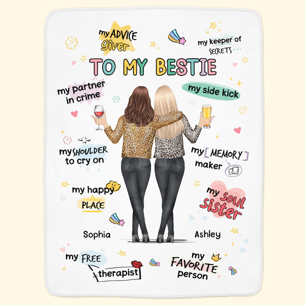 My Partner In Crime - Personalized Blanket