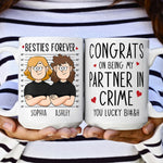 My Partner In Crime - Personalized Mug