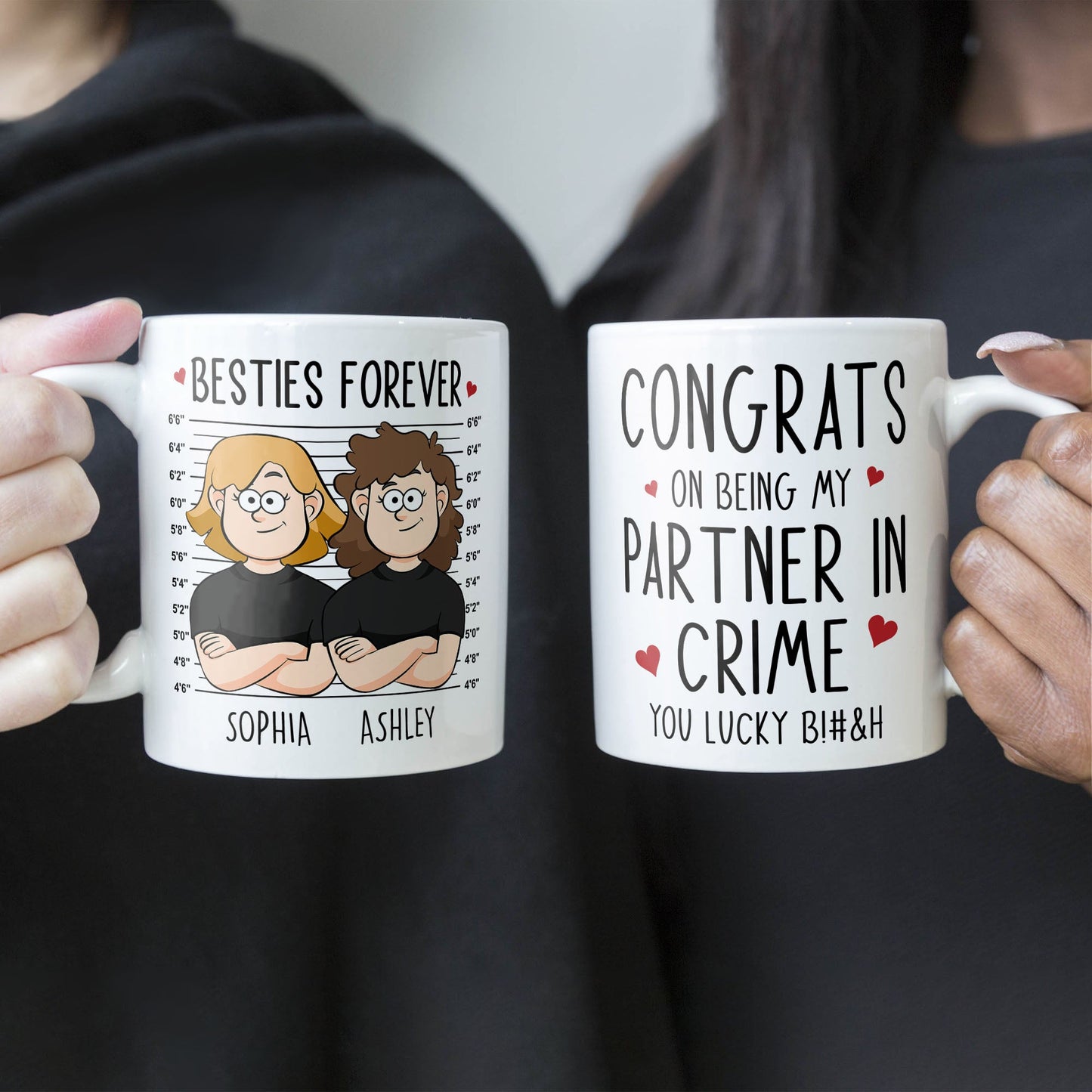 My Partner In Crime - Personalized Mug