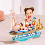 My Peach Would Be So Lonely - Personalized Photo Shaking Head Acrylic Standee