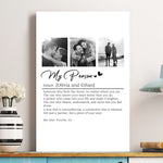 My Person Definition Anniversary Gift, Valentines Gift - Personalized Photo Poster