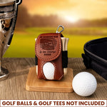 My Retirement Plan Is On Course - Personalized Golf Ball Holder