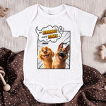 My Sibling Has Paws - Personalized Baby Bodysuit