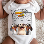 My Sibling Has Paws - Personalized Baby Bodysuit
