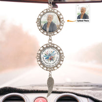 My Soul Knows You Are At Peace - Personalized Car Photo Ornament