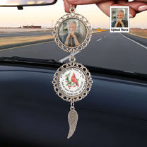 My Soul Knows You Are At Peace - Personalized Car Photo Ornament