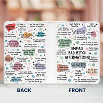 My Swear Affirmations - Gifts For Daughter, Friend - Personalized Kindle Paperwhite Case With Stand