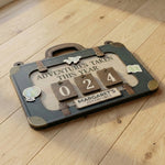 My Travel Log - Personalized Travel Tracker Sign
