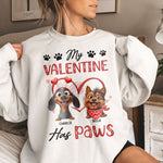 My Valentine Has Paws - Personalized Shirt