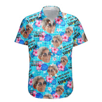 My Wife Is Hotter Than This Summer Aloha Vacation - Personalized Hawaiian Shirt