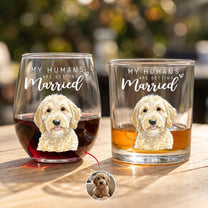 My-Humans-Are-Getting-Married-Custom-Pet-Watercolor-Wedding-Engagement-Gift-For-Couple-Personalized-Whiskey-Glass-And-Wine-Glass-Set-1