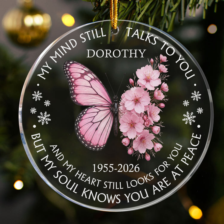 My-Mind-Still-Talks-To-You-Custom-Name-&-Birth-Flower-Butterfly-Personalized-Ornament-2