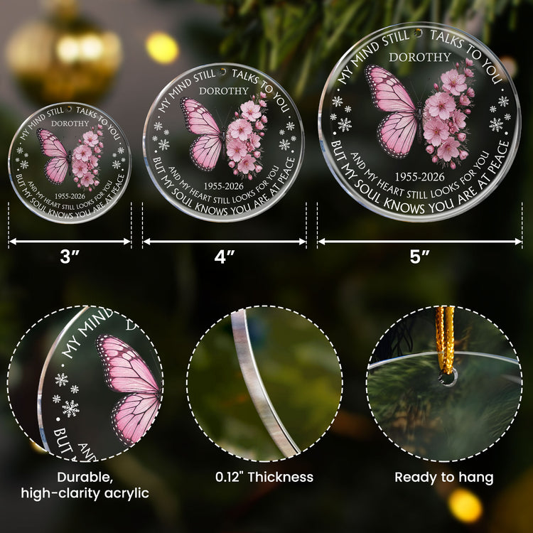 My-Mind-Still-Talks-To-You-Custom-Name-&-Birth-Flower-Butterfly-Personalized-Ornament-6