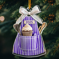 2D Flated Baker Christmas Gifts - Acrylic Ornament