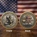 250 Years Veteran We The People - Coin