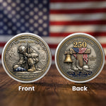 250 Years Veteran We The People - Coin