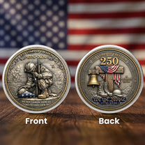 250 Years Veteran We The People - Coin