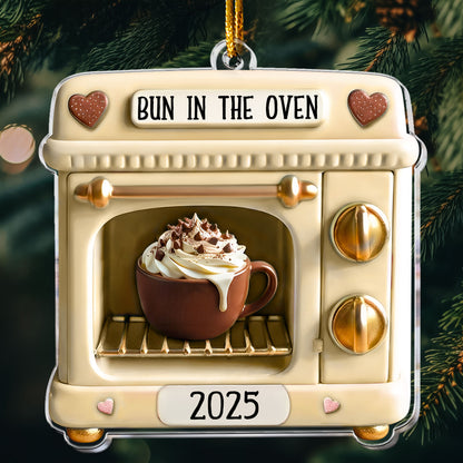 Bun In The Oven - Acrylic Ornament