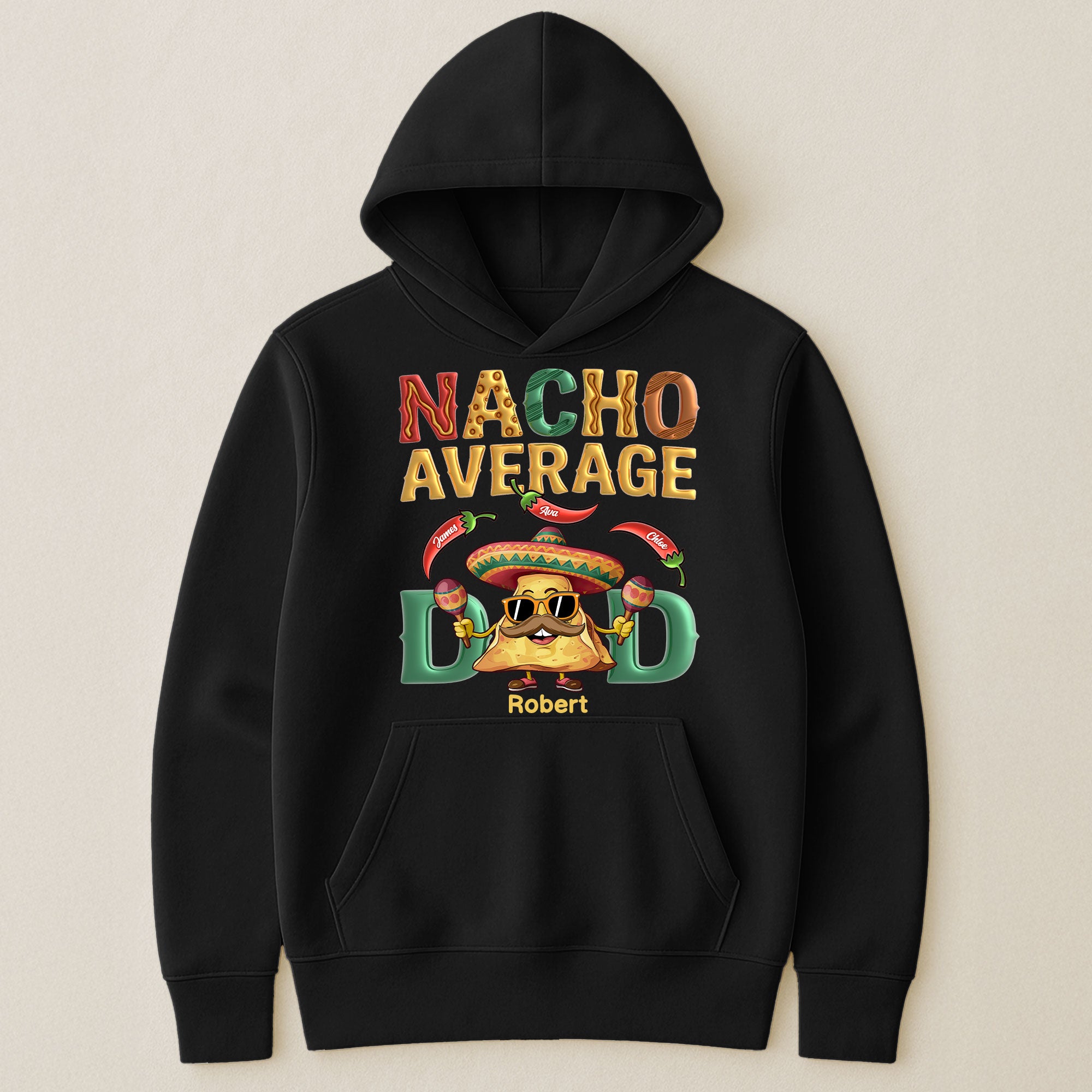 Nacho Average Dad - Personalized Shirt
