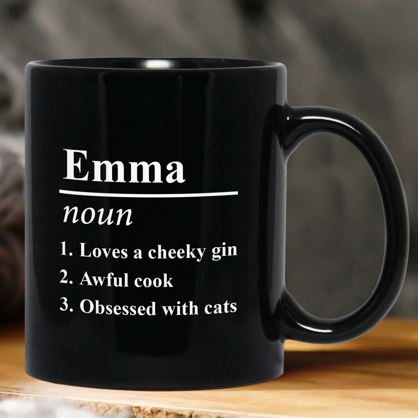 Name Definition - Funny Silly Exchange Gift, Gag Gift, White Elephant Gift For Friends, Coworkers - Personalized Mug