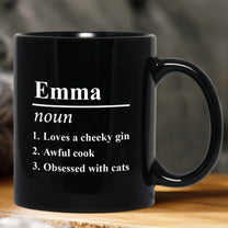 Name Definition - Funny Silly Exchange Gift, Gag Gift, White Elephant Gift For Friends, Coworkers - Personalized Mug
