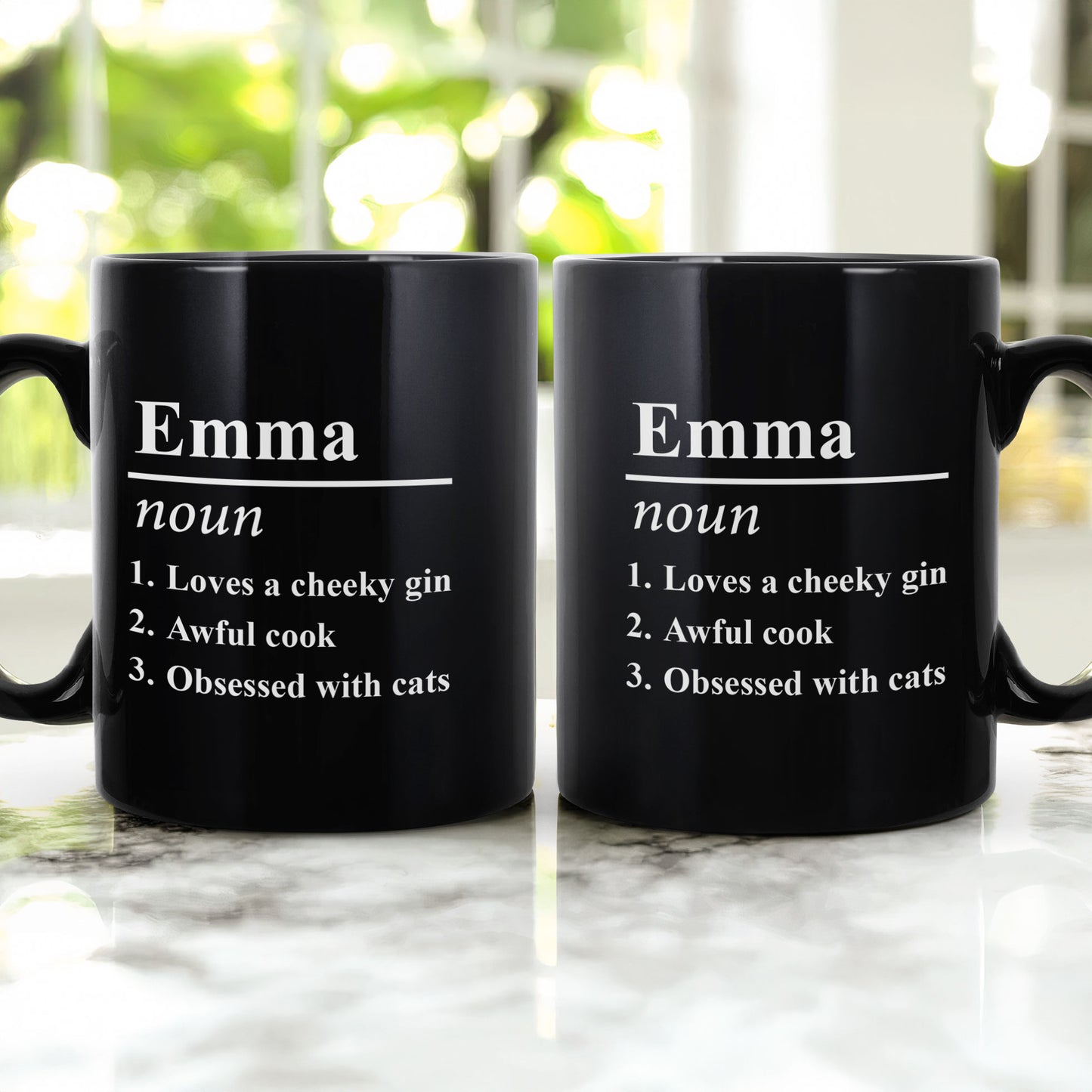 Name Definition - Funny Silly Exchange Gift, Gag Gift, White Elephant Gift For Friends, Coworkers - Personalized Mug