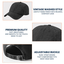 Name In Nautical Flags - Personalized Distressed Denim Cap