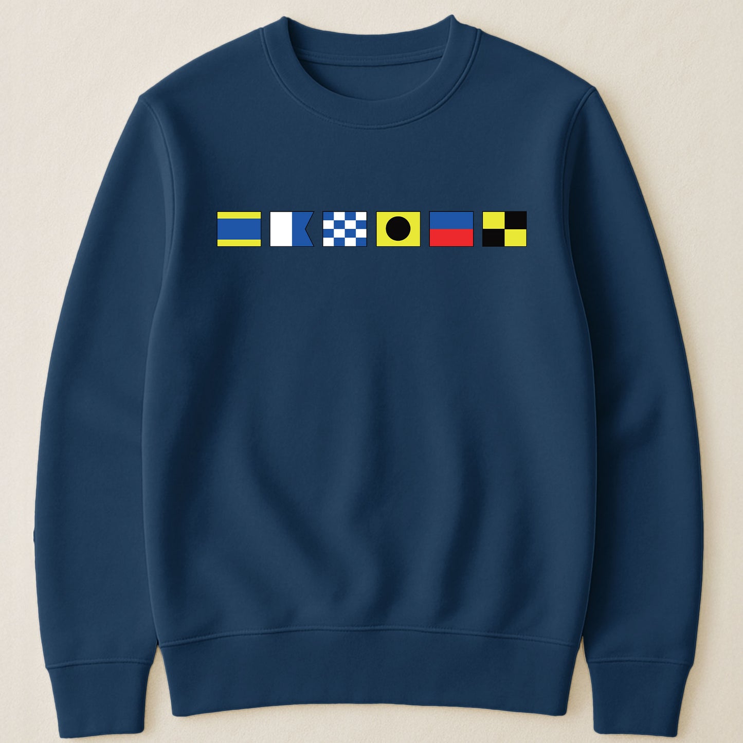 Name In Nautical Flags - Personalized Shirt
