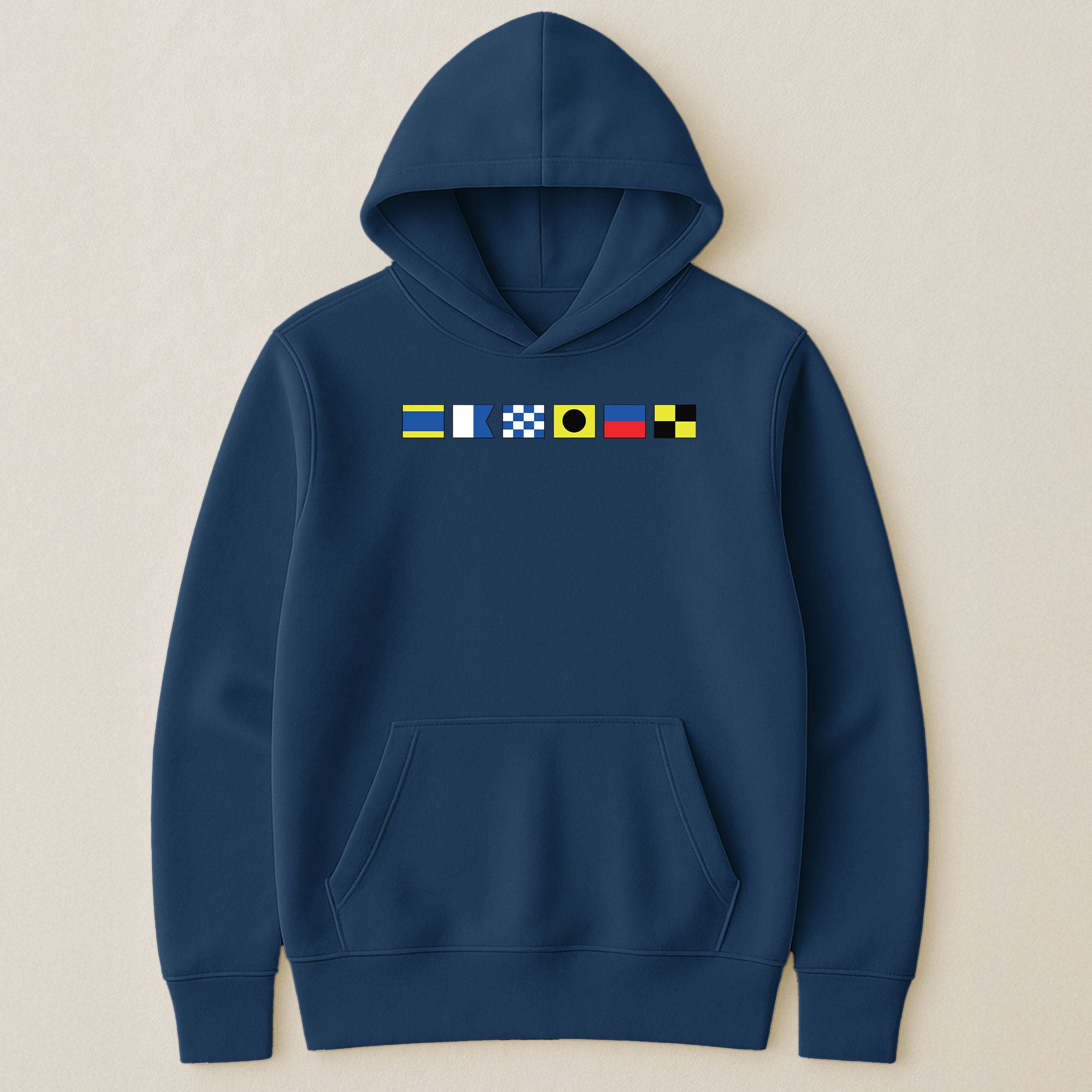 Name In Nautical Flags - Personalized Shirt